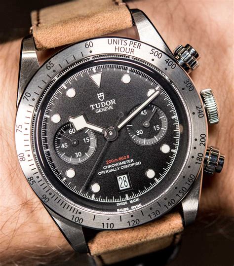 tudor black bay chronograph replica